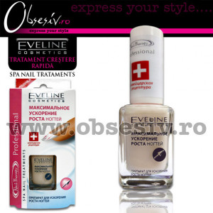 Tratament Cresterea Rapida a Unghiilor Eveline Cosmetics Maximum Nails Growth - Img 2