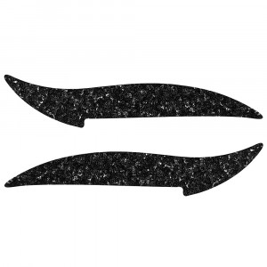 Autocolante Reutilizabile Machiaj Ochi Eyeliner Forma Cat Eye Black, 4 Perechi