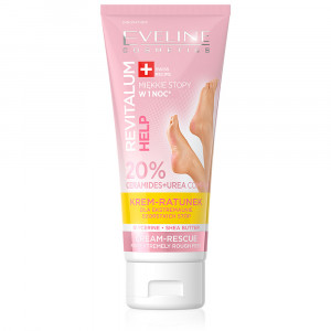 Crema pentru Picioare Extrem de Aspre cu 20% Ceramide+Uree Revitalum Help Eveline