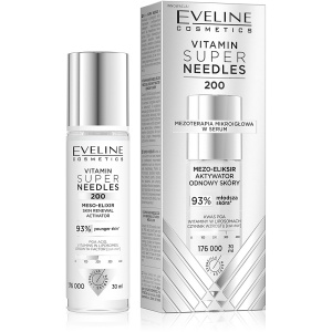 Cremă-Ser cu Vitamine pentru Fermitate și Elasticitate - Eveline Vitamin Super Needles 200