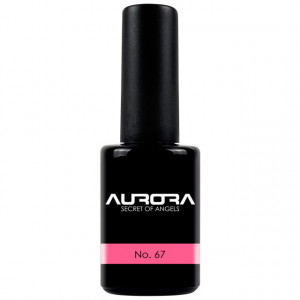 Oja Semipermanenta Aurora Culoare Roz 'Barbie' Neon No 67 Cantitate 11 ml