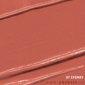 Ruj Lichid Mat Hipoalergenic Vegan - 07 Sydney, Bell Mat Liquid Lips - Prezentare culoare ruj.