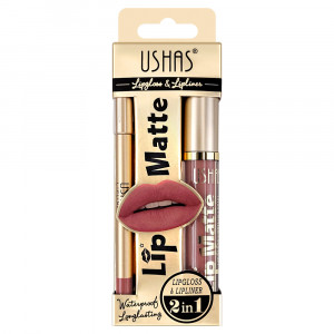 Ruj Lichid Mat si Creion Contur Buze 2 in1 Sweet Kiss No. 12