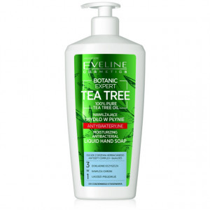 Sapun Lichid Antibacterian cu Ulei din Arbore de Ceai 3in1 Botanic Expert Tea Tree Oil 100% Pure Eveline