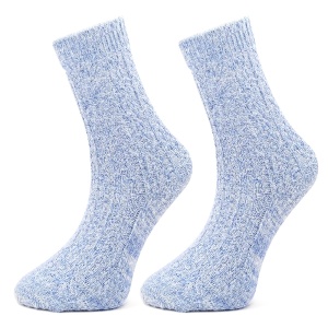 Sosete Pufoase Set 2 Perechi Model 'Fluffy Dreams' Blue Sky | Confort Absolut și Eleganță