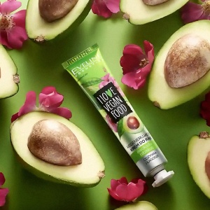 Cremă Regenerare Mâini și Hidratare Intensă cu Avocado și Hibiscus - Eveline Vegan Food