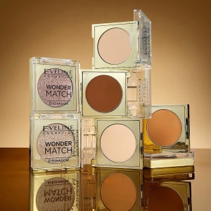 Fard de Pleoape Eveline Wonder Match Nr 04 Brown – Pigment Intens și Rezistență de Lungă Durată