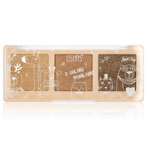 Farduri Iluminator 3 Colors Highlight Happy Day Ushas, No. 1