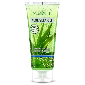 Gel cu 96% Aloe Vera Kräuterhof - Hidratare Intensă, Calmare și Regenerare inclusiv după Plajă, 200ml