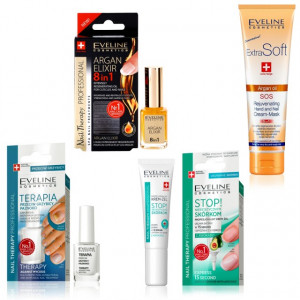 Kit Tratamente 4 in 1 Unghii si Maini, Eveline Cosmetics