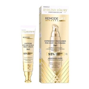 Mezo-Cremă cu Cafeină pentru Ochi și Pleoape 3in1 Eveline D'aury - Eveline Cosmetics