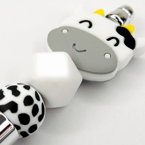 Pix Vesel cu Ornamente din Silicon Model 'Moo Print'