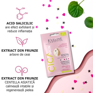 Plasturi Anti-Coșuri cu Acid Salicilic Eveline Cosmetics - Vindecare Rapidă și Discretă
