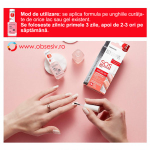Tratament Balsam Unghii Fragile si Casante Eveline Cosmetics SOS