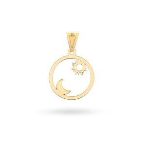 Pandantiv MoonLight din Aur 14K - Img 2
