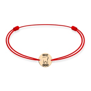 Brățară Best DOC cu bănuț de 10mm din Aur 14K