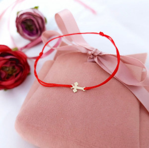 Bratara Cruciulita Clasic Collection din aur 14k - Img 3