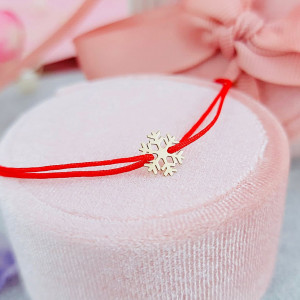 Bratara Fulg de Nea Clasic Collection din Aur 14K - Img 2