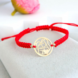 Brățară Supreme Mama & Bebe din aur 14k - Img 2