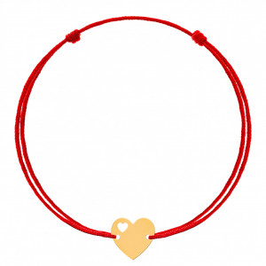 Brățară Inimioară Love din aur 14K
