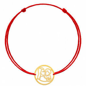 Brățară Supreme Mama & Bebe din aur 14k - Img 4