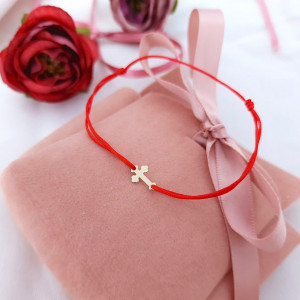 Bratara Cruciulita Clasic Collection din aur 14k - Img 2
