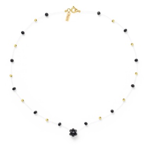 Colier Blacks din AUR 14K cu cristale