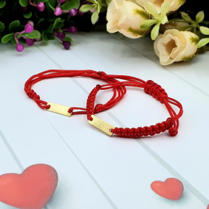 Bratara pentru nou nascut - prima bratara - placuta din aur 14k personalizabila - Img 4