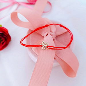 Bratara Floare Spring din aur 14k - Img 3