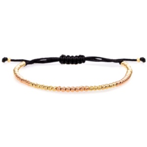 Bratara Goldy Rose cu bile din aur 14K