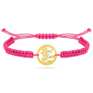 Brățară Best Mom Ever din AUR 14K
