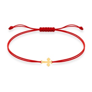 Bratara Cruciulita Clasic Collection din aur 14k - Img 8