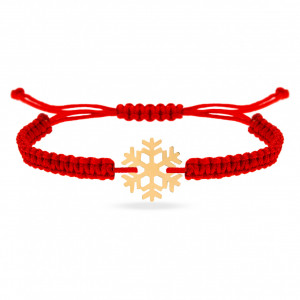 Bratara Fulg de Nea Clasic Collection din Aur 14K - Img 4