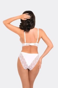 pure cotton бикини 191 чист памук с висока талия - Img 4