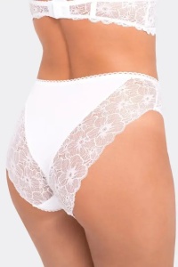 pure cotton бикини 191 чист памук с висока талия - Img 5