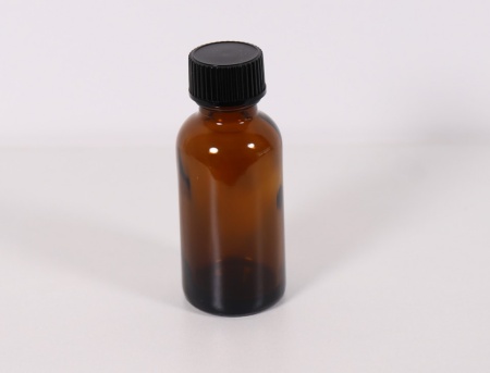 Recipient sticla bruna 30 ml cu capac