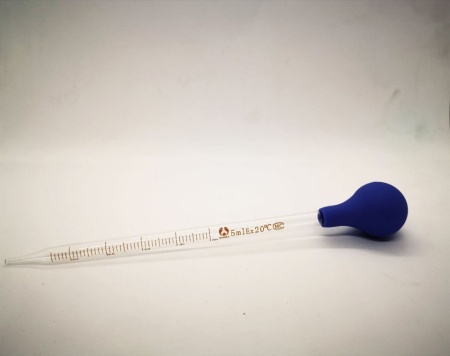 Pipeta gradata din sticla 5 ml