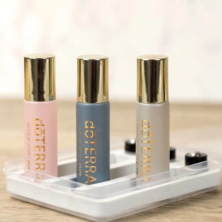 Recipiente roll-on 10 ml din sticla color - set 3 buc - Img 2