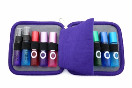 Borseta/organizator doTERRA pentru 10 sticlute roll-on, spray - Img 6