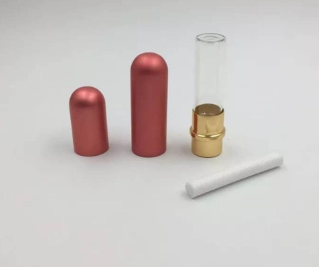 Inhalator nazal pentru aromaterapie - invelis metalic - Img 2