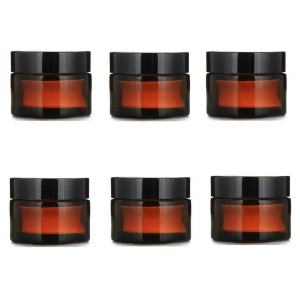 Borcan de sticla bruna 50 g - Img 2