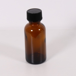 Recipient sticla bruna 30 ml cu capac