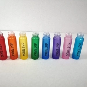 Recipiente spray sticla multicolor 10 ml doTERRA- Set 8 bucati - Img 3