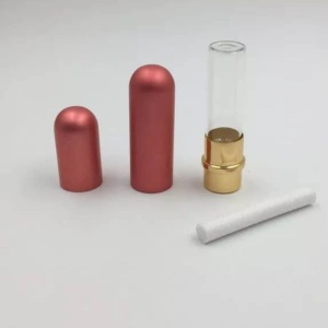 Inhalator nazal pentru aromaterapie - invelis metalic - Img 2