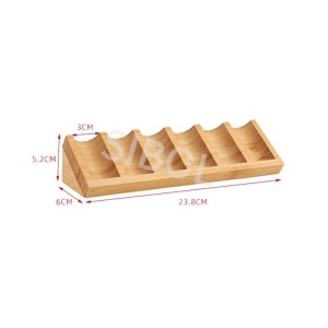 Suport birou doTERRA din lemn pentru 6 sticlute de 5ml/10ml/15 ml - Img 5