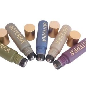 Recipiente roll-on 10 ml colorate doTERRA - set 5 buc