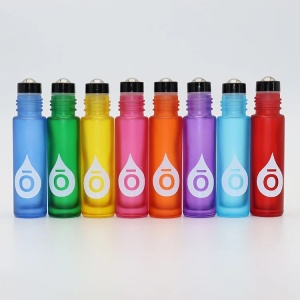 Recipiente roll-on sticla multicolor 10 ml doTERRA- Set 8 bucati - Img 3