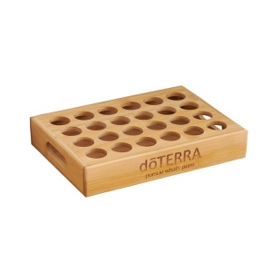 Suport doTERRA din Bambus pentru 24 sticlute de 15 ml - Img 3