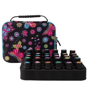 Borseta pentru 30 sticlute model fluture de 5ml / 10 ml / 15 ml - Img 4