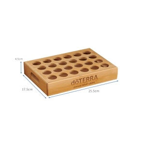 Suport doTERRA din Bambus pentru 24 sticlute de 15 ml - Img 4